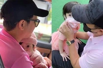 Khoảnh khắc đáng yêu của Trường Giang khi đưa con đi học