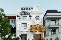 Mê đắm những mẫu biệt thự tân cổ điển 2 tầng 