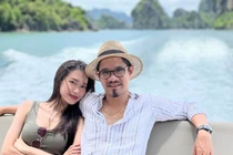 Doãn Hải My khoe ảnh bố đẹp trai như tài tử màn ảnh 