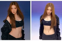 Thúy Ngân qua ảnh thật và ảnh bị quay lén khác nhau thế nào?