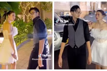 Con trai Anh Thư chuẩn soái ca, tạo dáng như siêu mẫu 