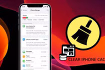 iPhone đầy bộ nhớ nhấn ngay nút này để xóa bộ nhớ đệm