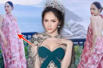 Hương Giang chuộng đồ như đầm bầu mà chẳng hề bị dìm dáng
