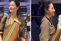 Hình chưa qua chỉnh sửa của 'Quốc bảo nhan sắc' Lee Young Ae