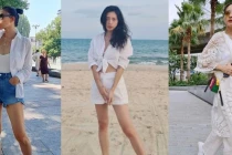 Ngô Thanh Vân hack tuổi cực khéo với style toàn đồ màu trắng