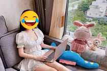 "Tiểu tam" vụ đánh ghen phố Lý Nam Đế trở thành người mẫu 