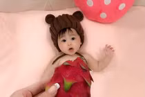 Fan cứng hội "yêu bếp": Thiết kế trang phục từ rau củ quả siêu độc cho bé 