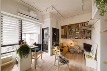 Căn hộ 30m2 chật hẹp, tối tăm như rộng gấp đôi sau cải tạo