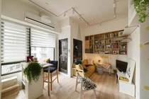 Căn hộ 30m2 chật hẹp, tối tăm như rộng gấp đôi sau cải tạo