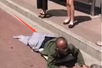 Vô tình giẫm lên quần người ăn xin tàn tật, cô gái không ngờ...