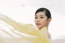 Lê Âu Ngân Anh tái xuất dịu dàng, sẵn sàng mặc áo cưới