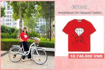 MC Diệp Chi mặc áo hiệu đạp xe, có bộ sưu tập túi đắt đỏ