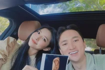 Vợ Phan Mạnh Quỳnh "bầu vượt mặt" vẫn chuộng đồ gợi cảm