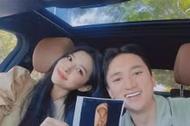 Vợ Phan Mạnh Quỳnh "bầu vượt mặt" vẫn chuộng đồ gợi cảm