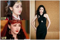 Nhan sắc cực phẩm của Địch Lệ Nhiệt Ba cách đây 10 năm