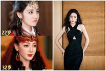 Nhan sắc cực phẩm của Địch Lệ Nhiệt Ba cách đây 10 năm