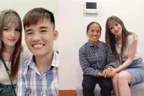 Mẹ con bà Tân Vlog chụp ảnh với gái xinh, dân tình đồn thổi là con dâu 