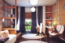 Nhà ống hai tầng bí bách được "hô biến" thành không gian sang trọng