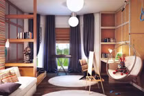 Nhà ống hai tầng bí bách được "hô biến" thành không gian sang trọng