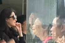 Ảnh chụp trộm không dìm được nhan sắc Lưu Diệc Phi