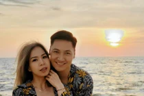 Vợ Mạnh Trường nhan sắc ngày càng lên hương