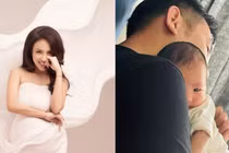 Vân Hugo gia nhập hội đẻ thuê, sinh con như bản sao của bố