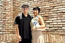 Con trai NSND Công Lý vóc dáng cao lớn ở tuổi 18