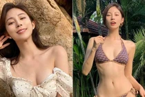 Sắc vóc miễn của cô gái được ví là Trương Quân Ninh Hàn Quốc