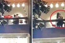 Cặp đôi hôn như nuốt lưỡi, thái độ người bạn gây sốc