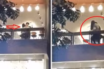 Cặp đôi hôn như nuốt lưỡi, thái độ người bạn gây sốc