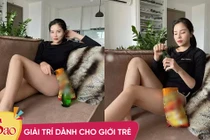 Kỳ Duyên bị nhắc nhở "không mặc quần à" khi thả dáng tại gia