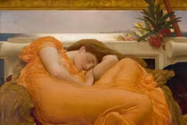 Nhành hoa hé lộ mối nguy với cô gái trong bức tranh của Leighton