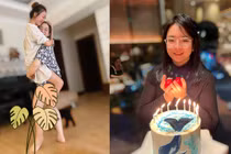 Con gái Hiền Thục lộ "mình dây" sau khi giảm hơn 20kg
