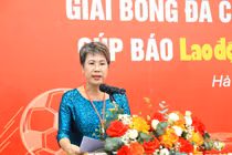 Sôi động Giải bóng đá Cúp Báo Lao động Thủ đô lần thứ IX 