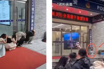 Đồn cảnh sát thành điểm check-in, du khách ùn ùn kéo tới