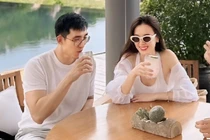 Tuần trăng mật của Midu - Minh Đạt ở resort 6 sao