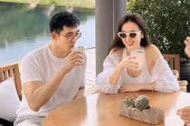 Tuần trăng mật của Midu - Minh Đạt ở resort 6 sao