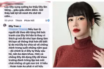 Bị anti-fan công kích chuyện giấu chồng, Elly Trần thẳng thắn đáp trả