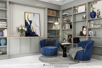 Không gian đẹp "lịm tim", ai cũng muốn ở trong căn hộ màu xám