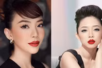 Thu Trang lộ hình ảnh hệt như chị em song sinh của Tóc Tiên