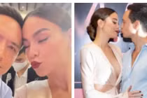 Hà Hồ và Kim Lý quấn như sam giữa sự kiện