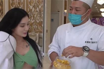 Người đẹp MXH gây tranh cãi vì trang phục khi đi từ thiện