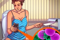 Lý do nên ngừng sử dụng điện thoại trong nhà vệ sinh