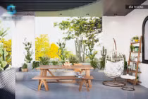 Nhà phố 3 tầng hiện đại, tích hợp vườn treo chan hòa ánh sáng