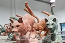 "Đột nhập" nơi đang tất bật mua bán "miêu linh" phục vụ Tết