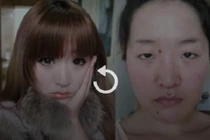 Video: Há hốc mồm trước những khuôn mặt "một trời một vực" sau tẩy trang