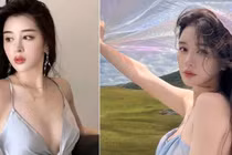 Cô gái Trung Quốc đẹp như nữ thần, bị đồn yêu Huỳnh Hiểu Minh