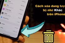 IPhone hết dung lượng nhấn ngay nút này điện thoại lại chạy vù vù