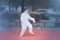 Video: Dân mạng chế nhạo bài luyện công của võ sư Thái Cực