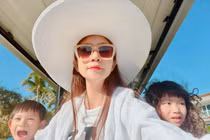 Bà xã Lý Hải có loạt phụ kiện đi biển chị em thích mê